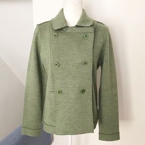 Eileen Fisher Merino Wool Sweater Jacket